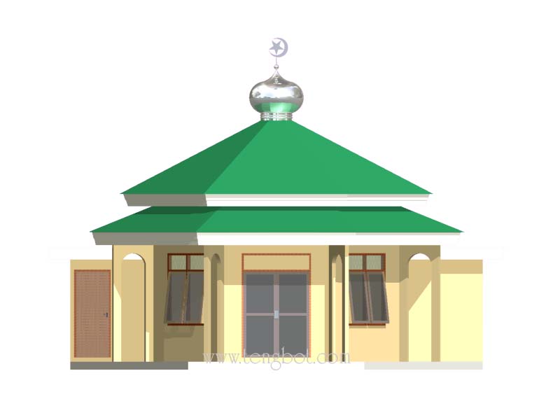 Cinta Masjid 3 Dimensi Rekreasi Dan Wisata Sumatera Barat